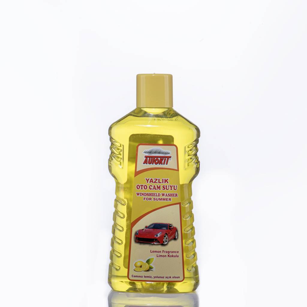 Autokit Yazlık Cam Suyu Limon Kokulu 1 Lt