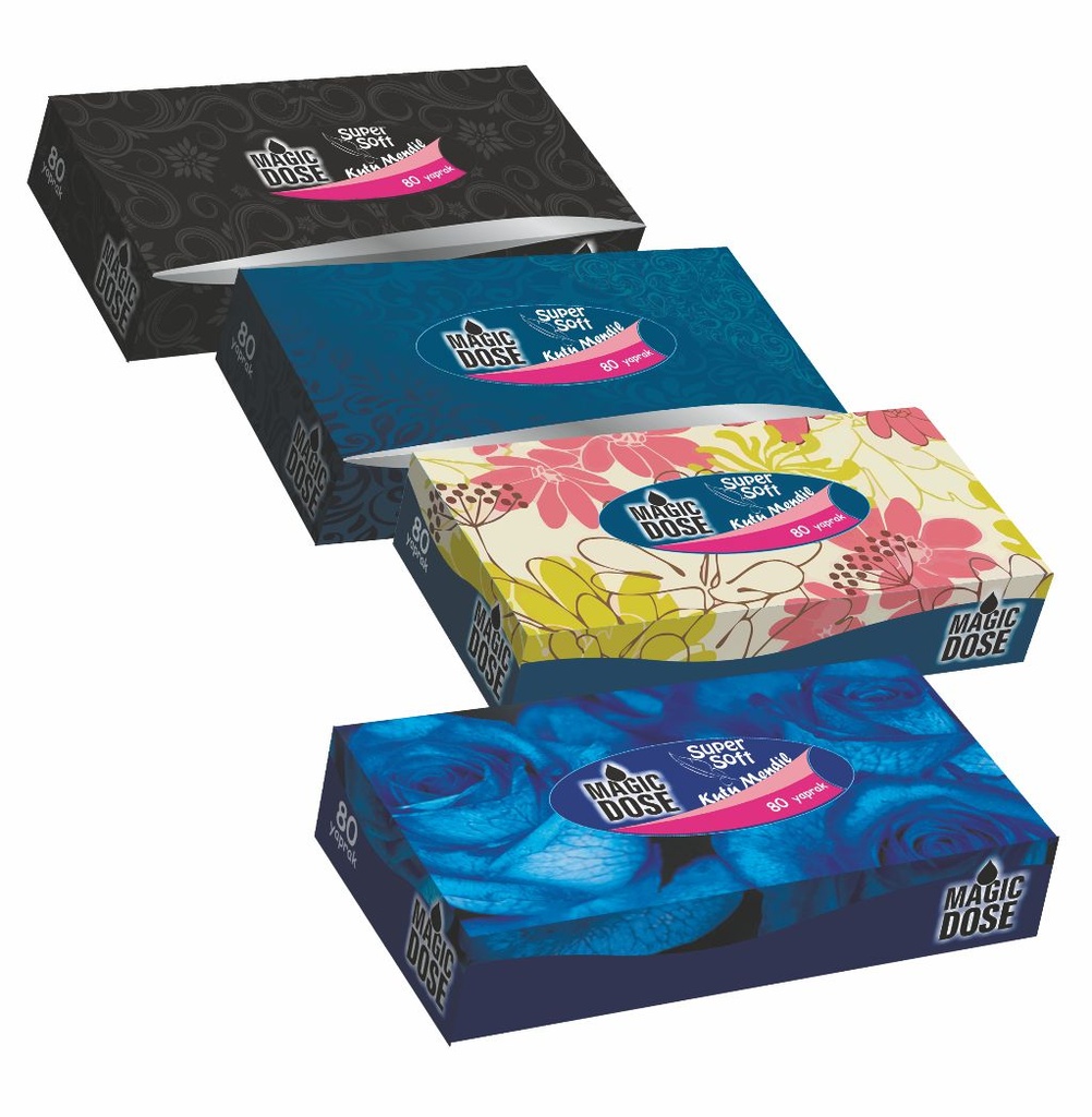 Magic Dose Kutu Mendil 80'li