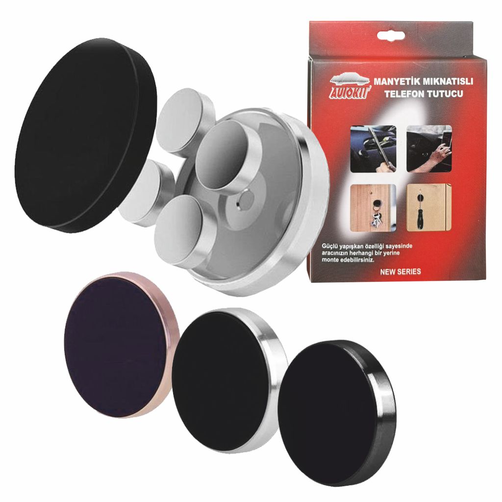 Autokit Manyetik Mıknatıslı Telefon Tutucu