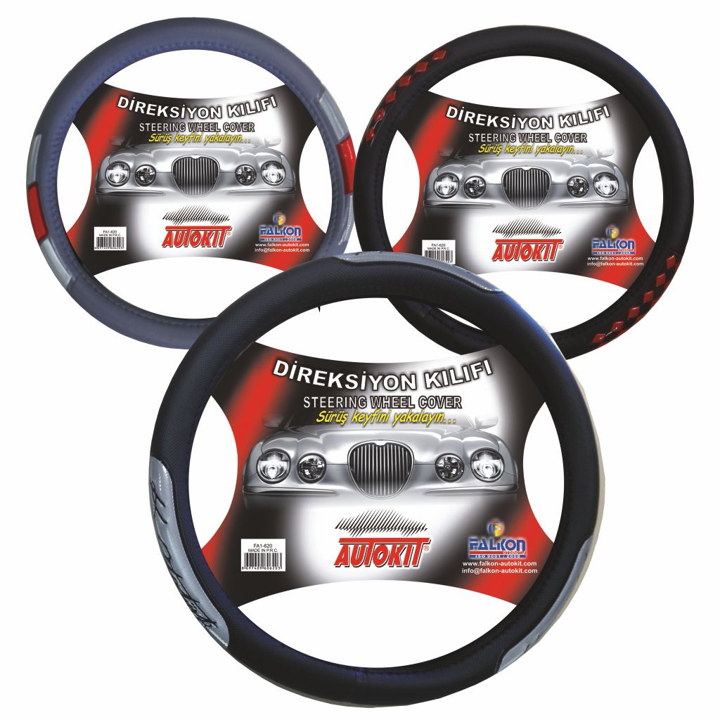 Autokit Direksiyon Kılıfı Lüks