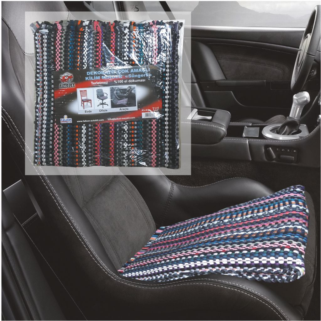 Autojoy Dekoratif Çok Amaçlı Kilim Minder