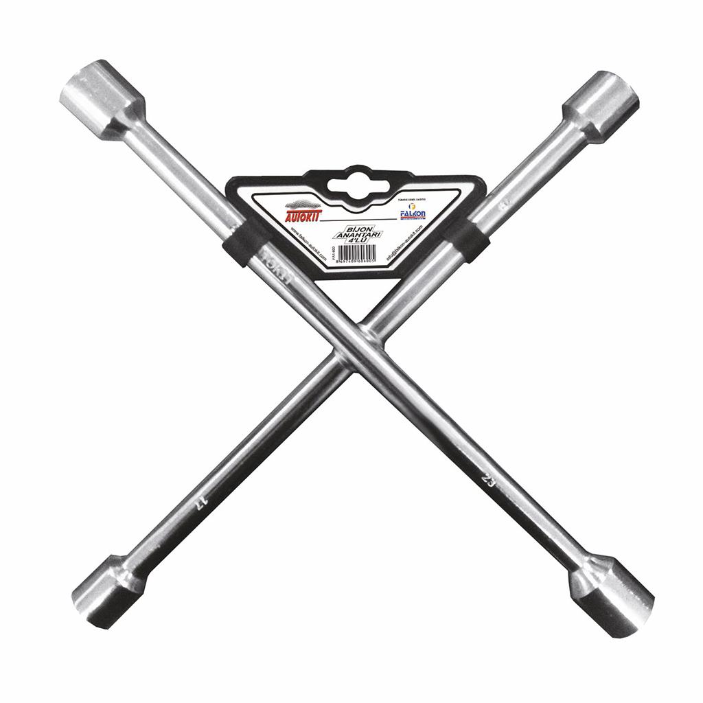 Autokit 4'lü Bijon Anahtarı Nikelajlı