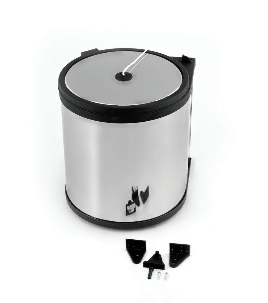 Piramit Kapağa Bağlantılı Çöp Kovası