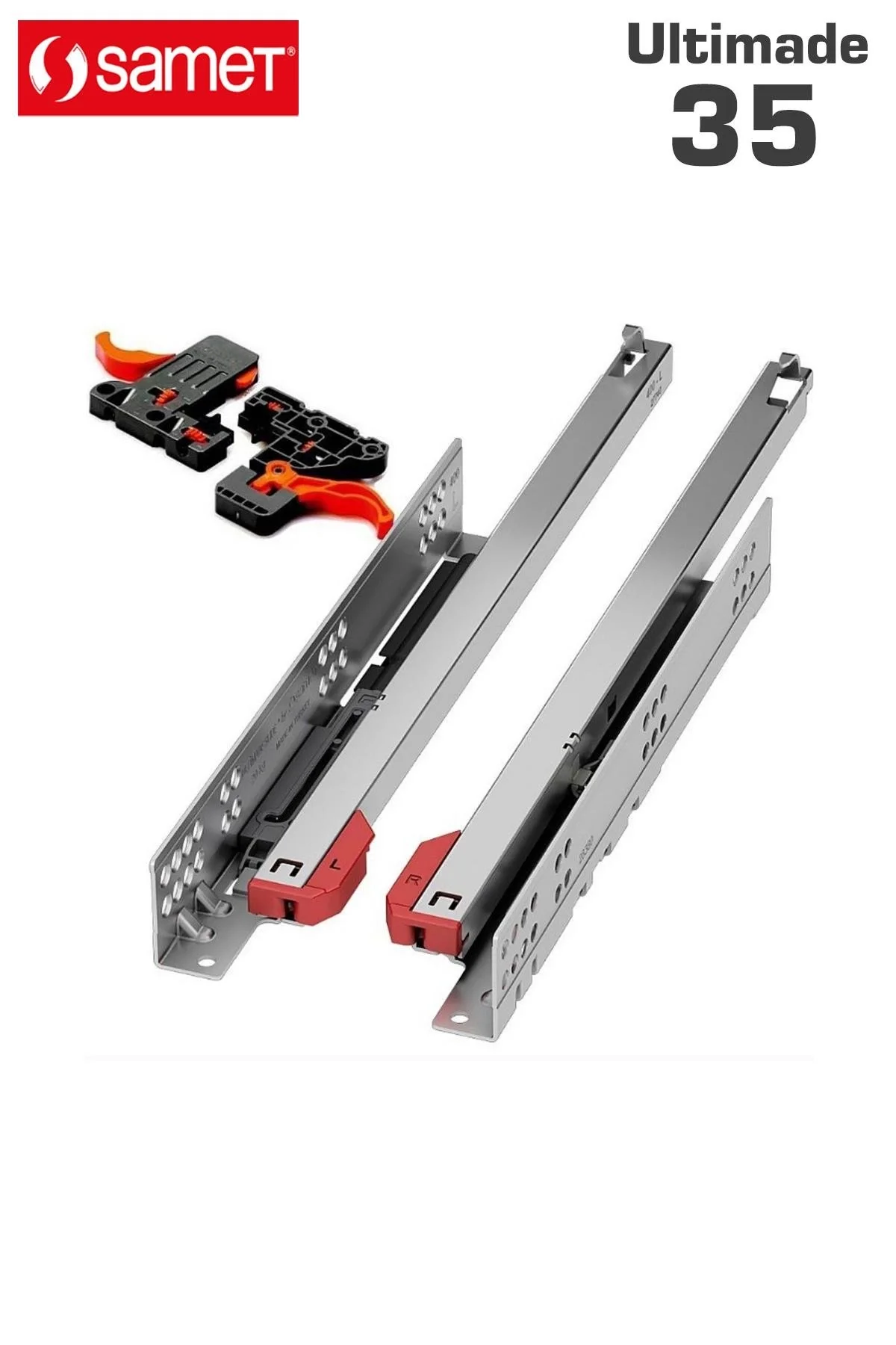 Samet Ultimate Tek Açılım Ray 35 cm