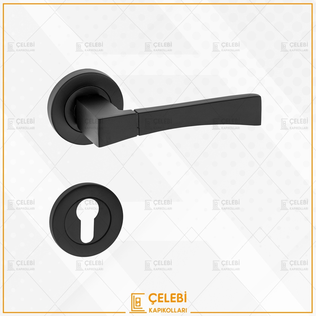 Nobel Viktorya Matsiyah Kare Rozetli Yale Kapı Kolu