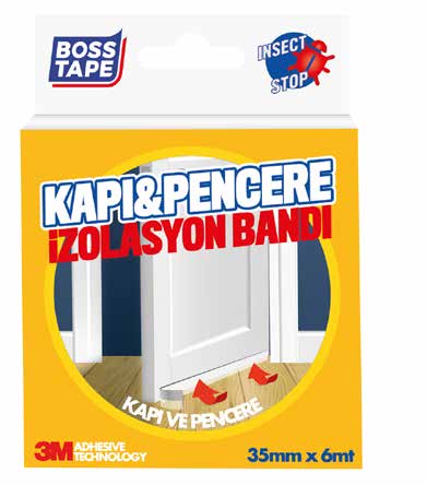 Bosstape Kapı Altı İzolasyon Bandı 35mmx6mt