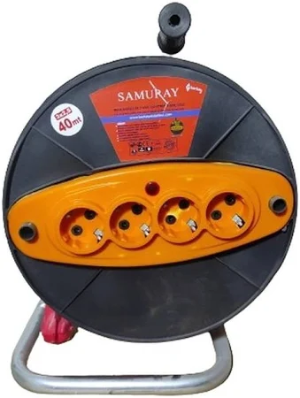 Samuray Makaralı Uzatma Kablosu 3*2,5mm 20 Metre