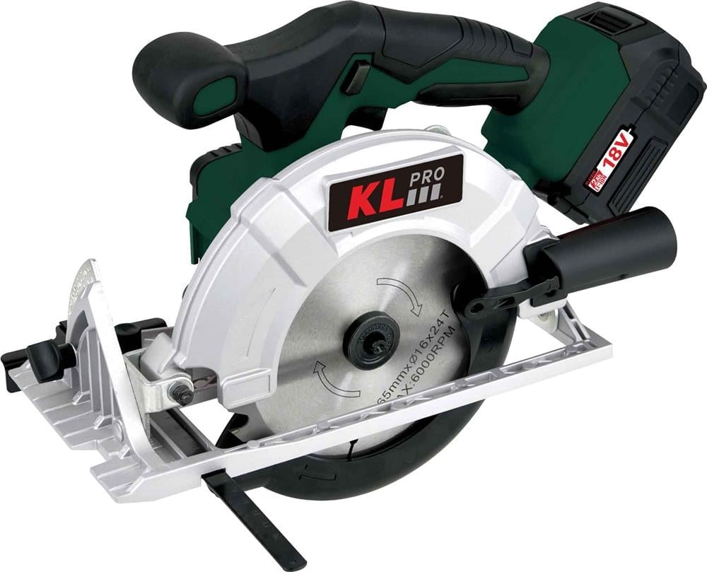 Kale Pro KLDAT18B-20 18V 2.0Ah Çift Akü Kömürsüz Şarjlı Daire Testere