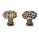 Nobel Papatya Antik Sarı Düğme