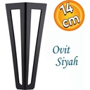 Nobel Ovit Siyah Ayak 14CM