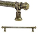 Nobel Akbatı Antik Sarı Kulp 160MM  