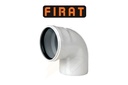 Fırat Atık Su Borusu Kapalı Dirsek 75/87