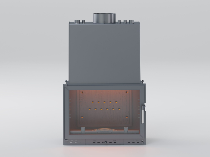 Eşanjörlü Sulu Döküm Şömine Haznesi 70 cm