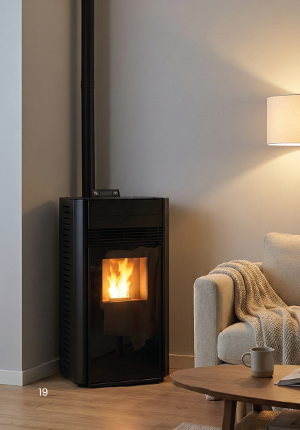 SE03 Elektrikli Fanlı Pelet (Black Seri)