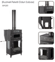 SPO01 Kuzineli Peletli Odun Sobası