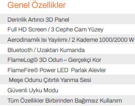 Coza Üç Tarafı Camlı Hazne