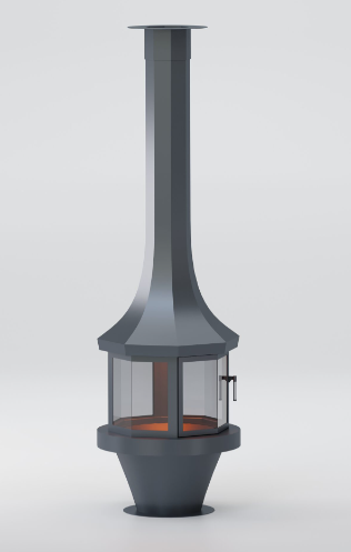 SEKİZGEN MODEL ORTA ŞÖMİNE