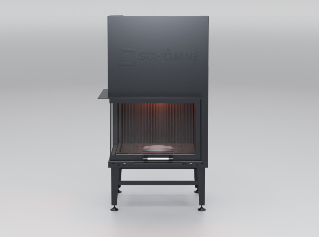 70 CM SOL CAMLI ASANSÖRLÜ ŞÖMİNE HAZNESİ