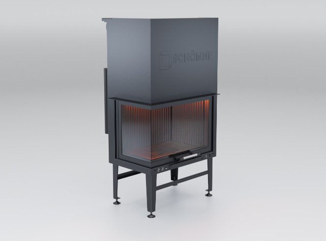 70 CM SOL CAMLI ASANSÖRLÜ ŞÖMİNE HAZNESİ