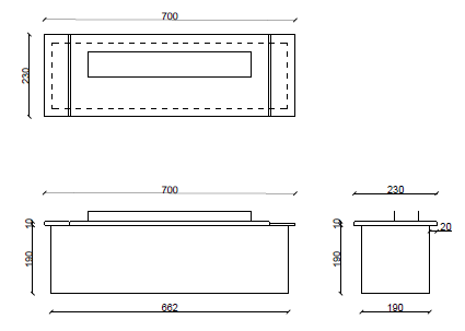 ALYA SERİSİ ISITICILI 3 BOYUTLU ELEKTRİKLİ ŞÖMİNE