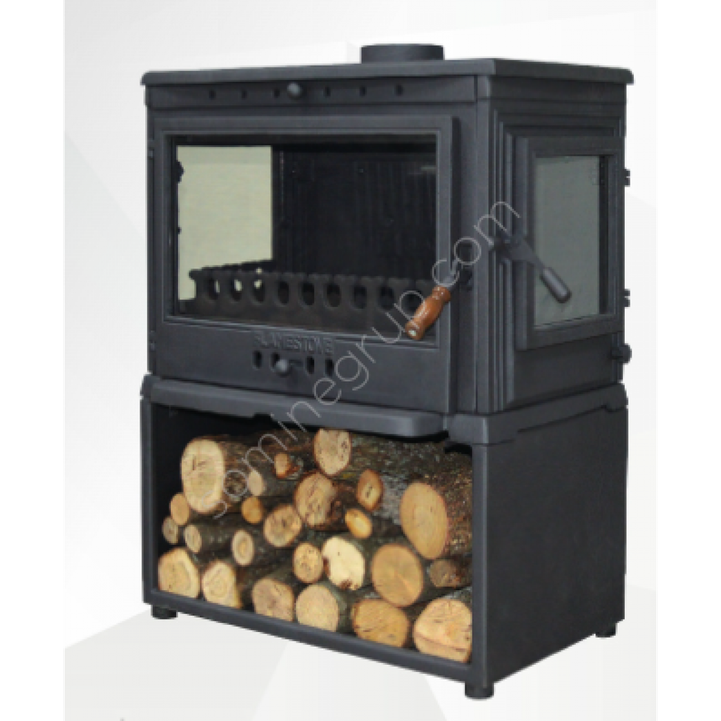 Retro Lux Yan Kapak Style Döküm soba