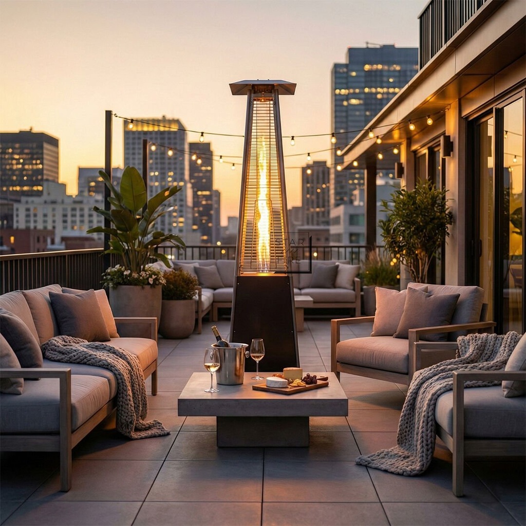 Piramit Soba Doğalgazlı ve Tüplü Şömineler