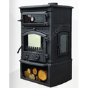 Sirius Maxi Style 3 Camlı Odunluklu Döküm Soba