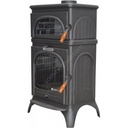 MODENA OVEN TEK CAMLI KUZİNELİ DÖKÜM SOBA 